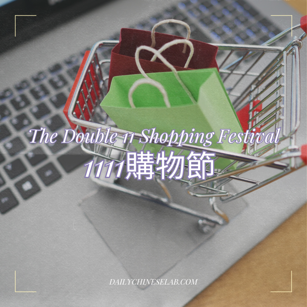 1111購物節 The Double 11 Shopping Festival