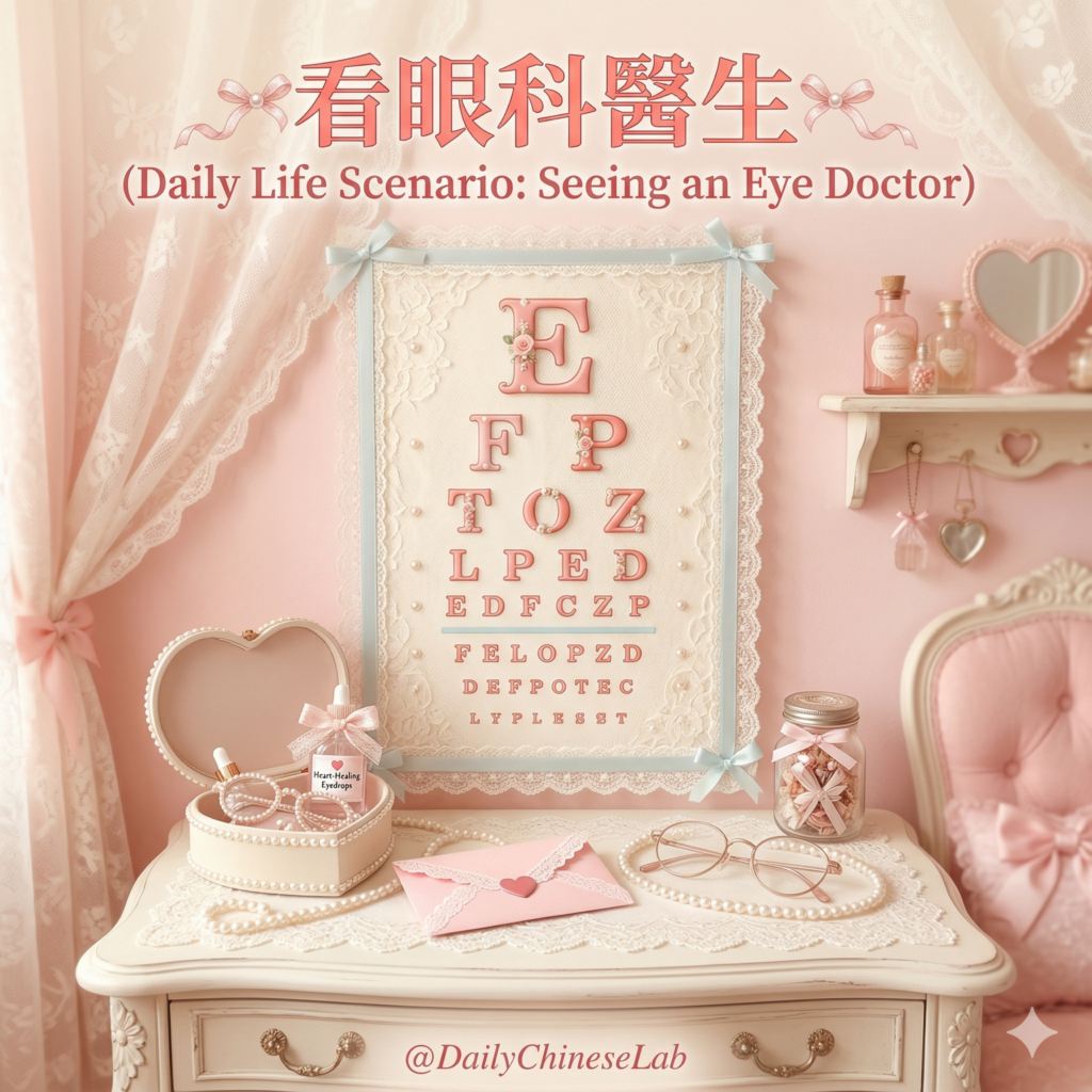 看眼科醫生 (Daily Life Scenario: Seeing an Eye Doctor)